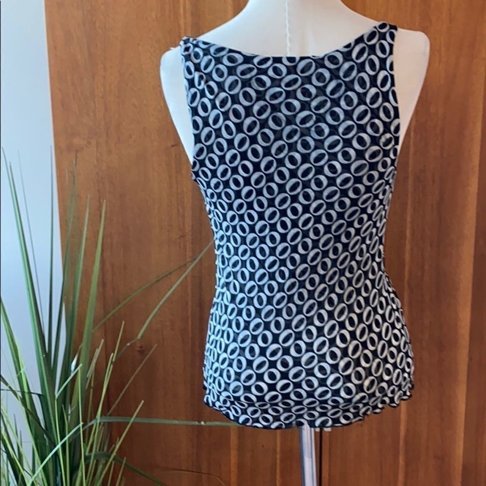 DVF A Pea In The Pod Sleeveless Silk Tank - Picture 5 of 9